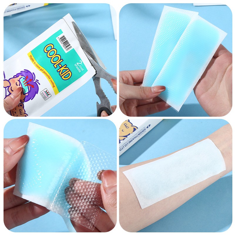 Cooling Sticker Manufacturer - Ice Cool Sticker for Kids 6-pack Customizable