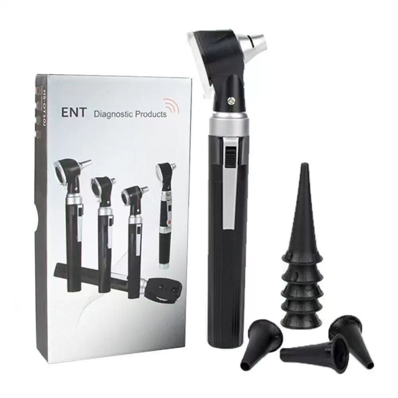 Otoscope Supplier - Professional LED Fiber Optic Mini Medical Diagnostic Set