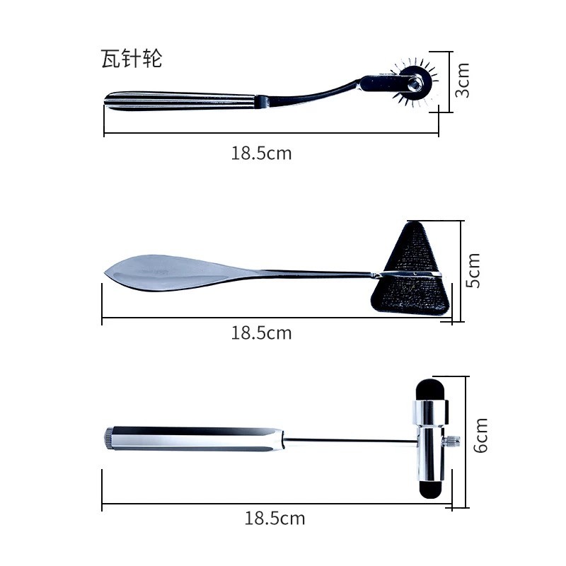 Reflex Hammer Supplier - PVC-head Percussion Neurological Diagnosis 5-piece Set
