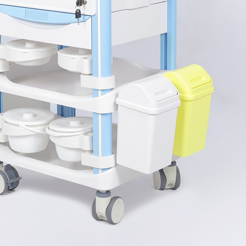Anesthesia Trolley Supplier - Custom Veterinary Cart with Drawers
