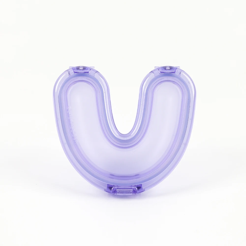 Retainer Case Supplier - Portable U-shaped Aligner Storage Box Solid Design