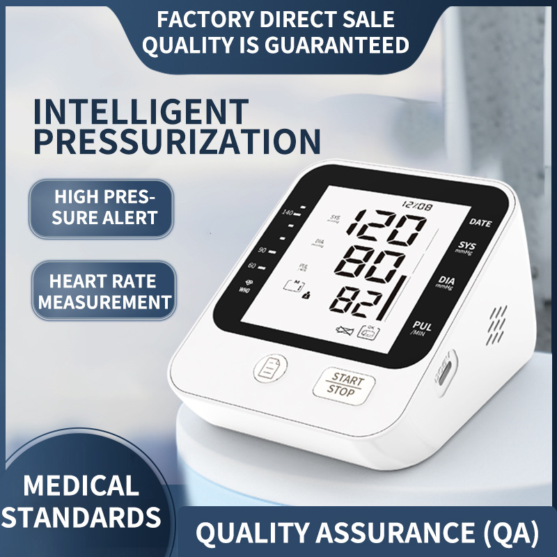 Blood Pressure Monitor Factory - Arm Type Large Screen One-button Operation