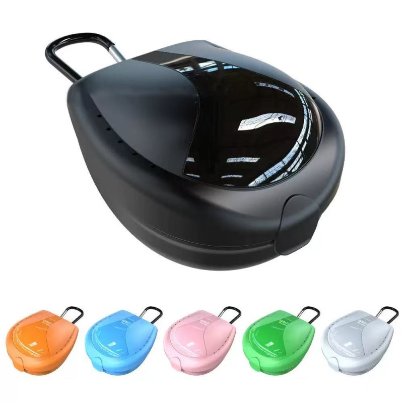 Mouthguard Box Factory - OEM Sports Braces Case with Hook Multiple Colors
