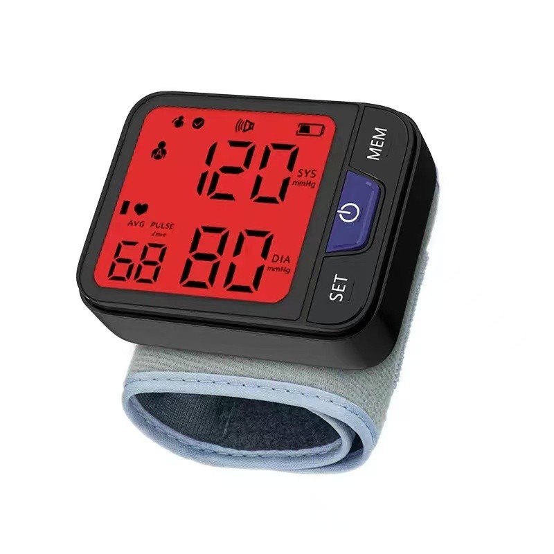 Blood Pressure Monitor Manufacturer - Wrist Digital Voice BP Machine Home Use