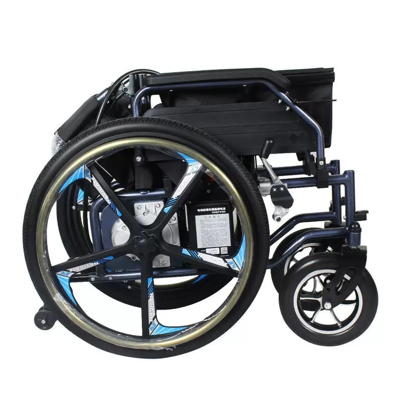 Foldable Wheelchair Supplier - Portable Lithium Battery Intelligent Design 24 Inch
