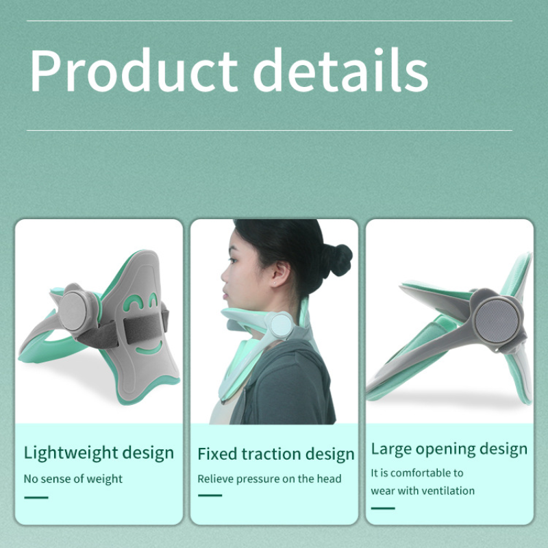Neck Brace Factory - Ergonomic Cervical Traction Posture Corrector Adjustable