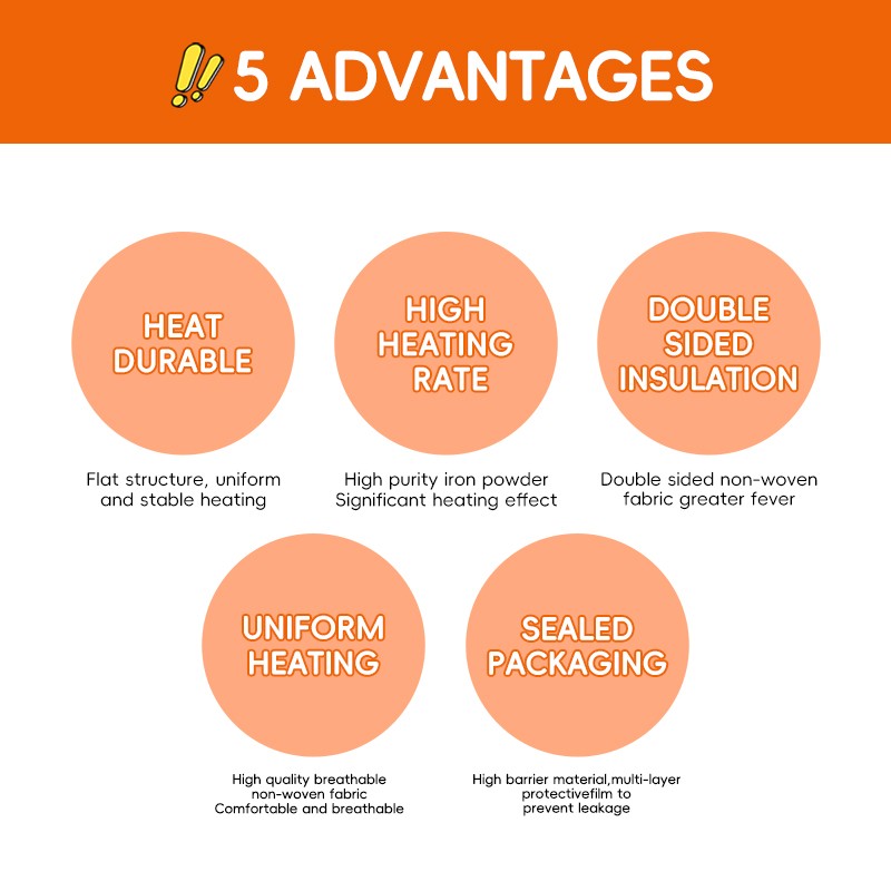 Hand Warmer Manufacturer - Continuous Heating Over 8 Hours Portable Body Warmer