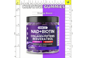 Global Preferred NAD+ Biotin Collagen Gummy OEM/ODM Service Provider: Empowering Health Brands to Expand Markets Efficiently