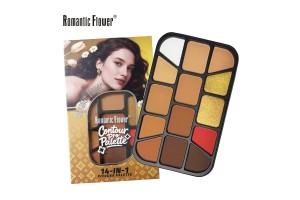14-in-1 Contour, Highlighter & Blush Palette OEM/ODM: Multi-Functional Beauty Products Empower Brands to Expand Market Efficiently