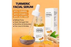 Turmeric Whitening & Anti-Aging 7-Piece Skincare Set: OEM/ODM Solutions to Help Beauty Brands Win in the Booming Natural Skincare Market