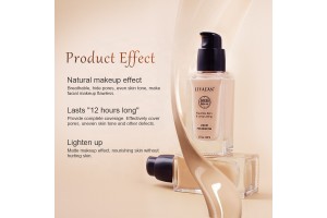 Elevate Your Beauty Line! LIYALAN 30ml SPF30 Liquid Foundation OEM/ODM – Redefine Customized Beauty Solutions