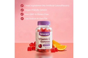 Sinocare Leads Vitamin C Gummies OEM/ODM: Premium Custom Solutions Backed by Top-Tier Manufacturing