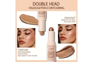 Elevate Your Beauty Line with Top-Tier OEM: Chinese Manufacturer’s Dual-Head Highlighter & Contour Stick Leads the Market