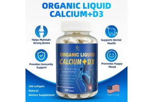 DUOZI Organic Liquid Calcium+D3: Empowering Brands with Top-Tier OEM/ODM Bone Health Supplement Solutions