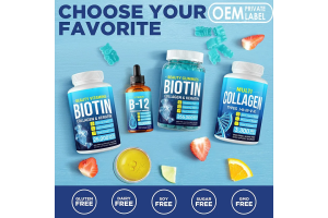 Biocaro Private Label Biotin Collagen Gummies: Elevate Your Beauty Brand with Premium OEM Solutions
