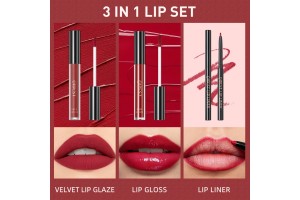 Qibest 3-in-1 Lip Set: Redefining Beauty OEM Standards with Strength, Innovation, and Full-Service Support