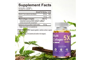 Revolutionize Collagen Supplement OEM: Guangdong Teyi’s 5X Multi-Collagen Capsules Drive Brand Success in Global Market