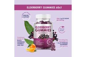 Elevate Your Brand with Top-Tier Elderberry Gummy OEM/ODM: Guangzhou Black Rock Bio’s Winning Formula for Market Success