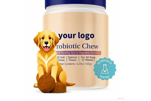 Professional Pet Probiotic Chewable Tablets OEM/ODM: Biyouti Biotechnology Empowers Brands to Enter the Market Easily