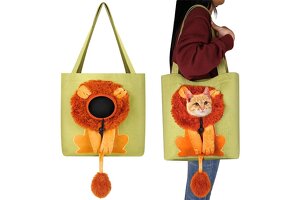 Bestpet Lion-Shaped Pet Shoulder Bag OEM/ODM: Powerful Factory Empowers Pet Product Businesses to Create Travel Hits