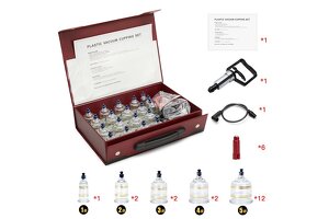 WCJhealth Plastic Vacuum Cupping Set: Elevate Your Wellness Brand with Top-Tier ODM/OEM Solutions