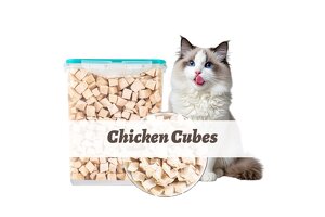 Lead the New Trend of Pet Treat OEM! Xingtai Nuode Freeze-Dried Chicken Cubes, Empowering Brands to Break Through Easily