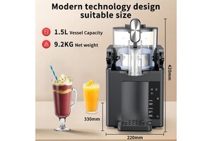 Leading the New Trend in Frozen Beverages: Unveiling the Premium OEM/ODM Solution for the 1.5L Ice Cream Slushie Maker