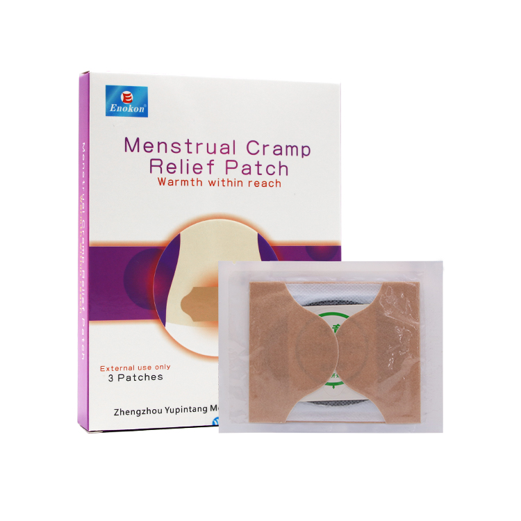 Menstrual cramp pain relief patch