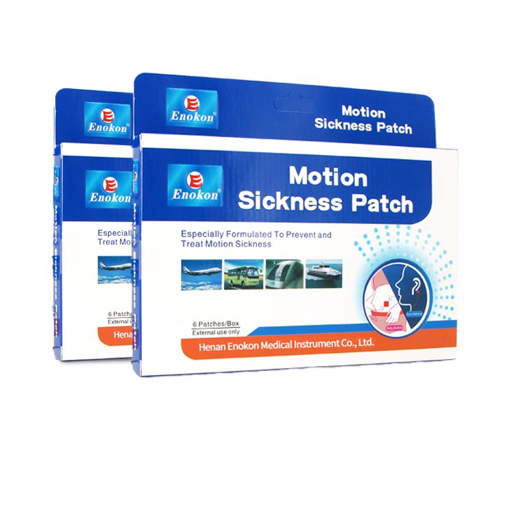 Motion sickness patch