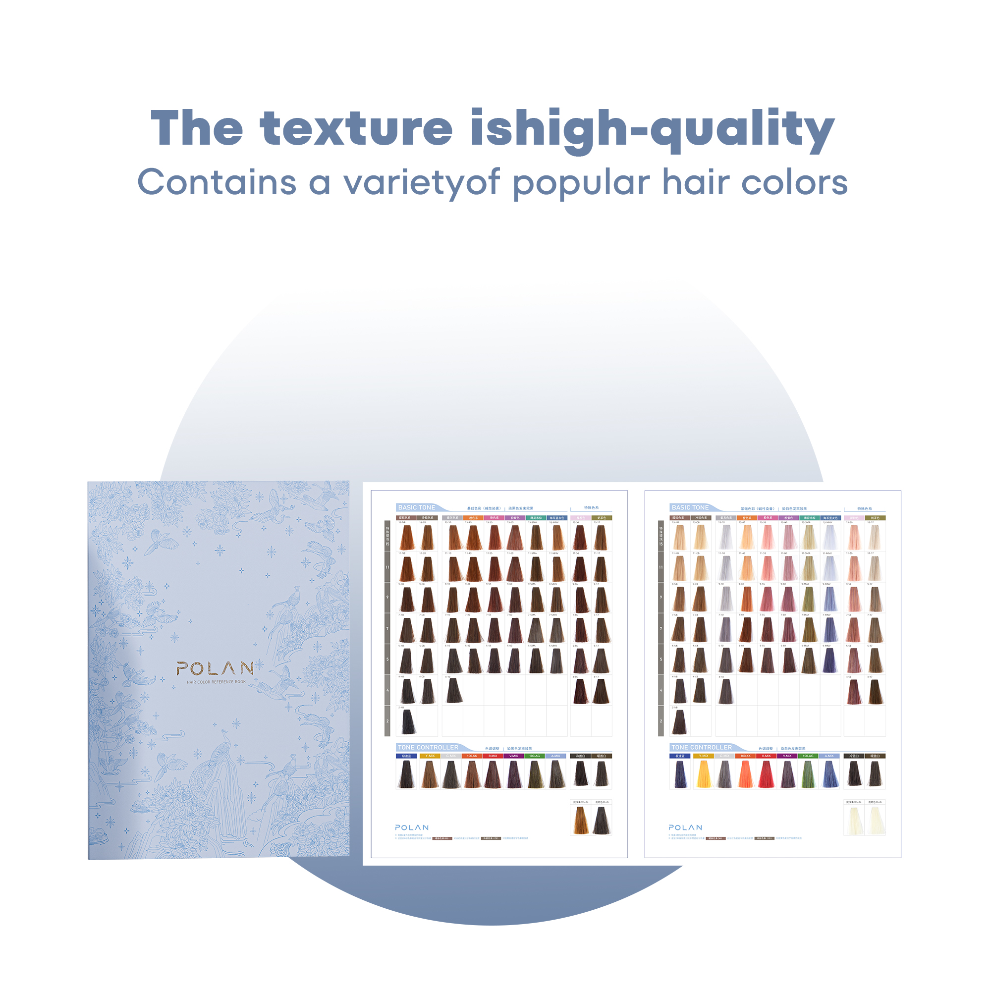 Hair Color Chart Book-POLAN