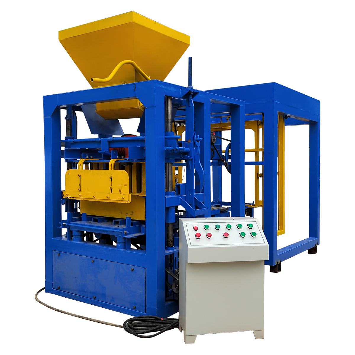 Semi-automatic Concrete block machine