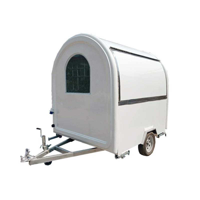Round Food Trailer