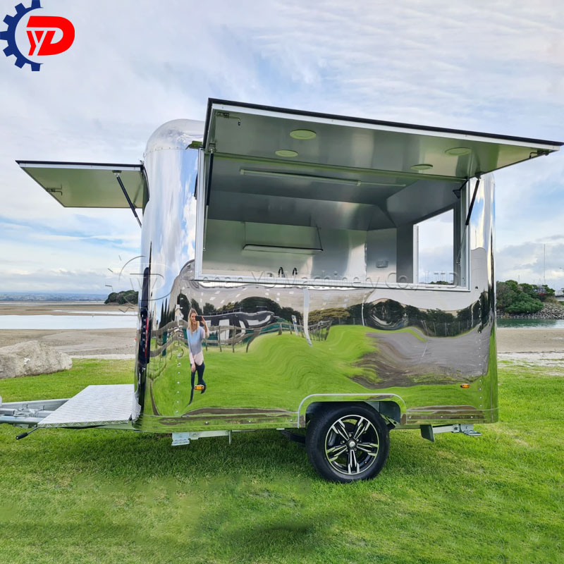 Stainless Steel Food Trailer