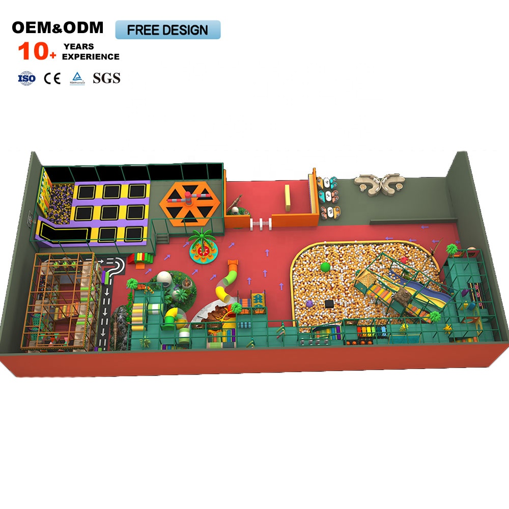 Maze indoor playground