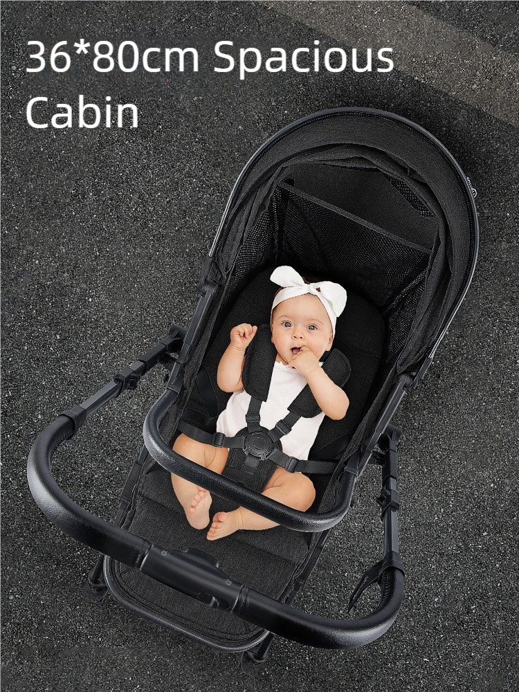 4-Wheel Swivel Stroller