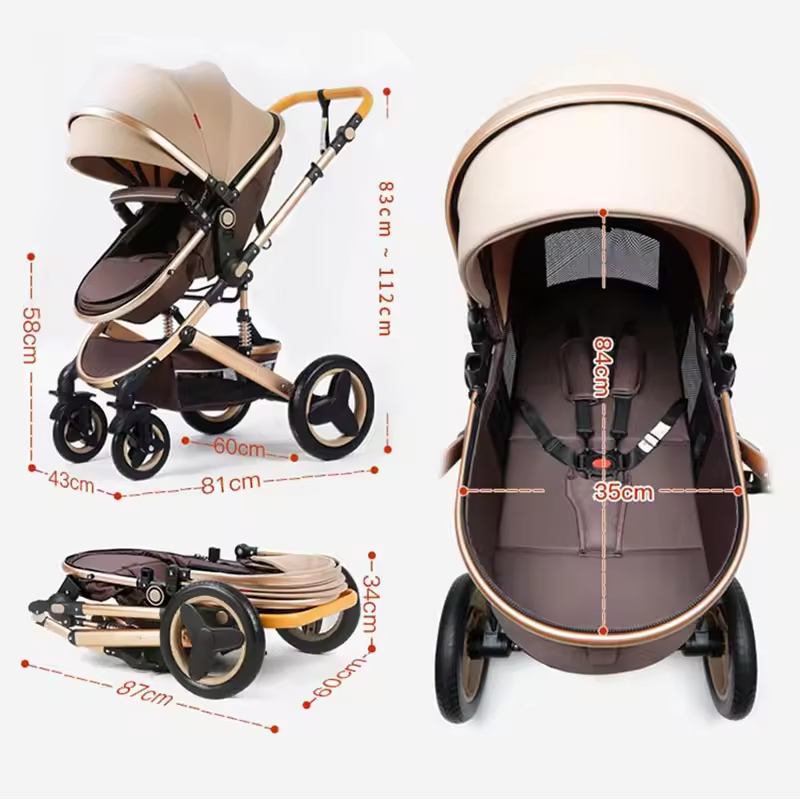 3 in 1 Baby stroller