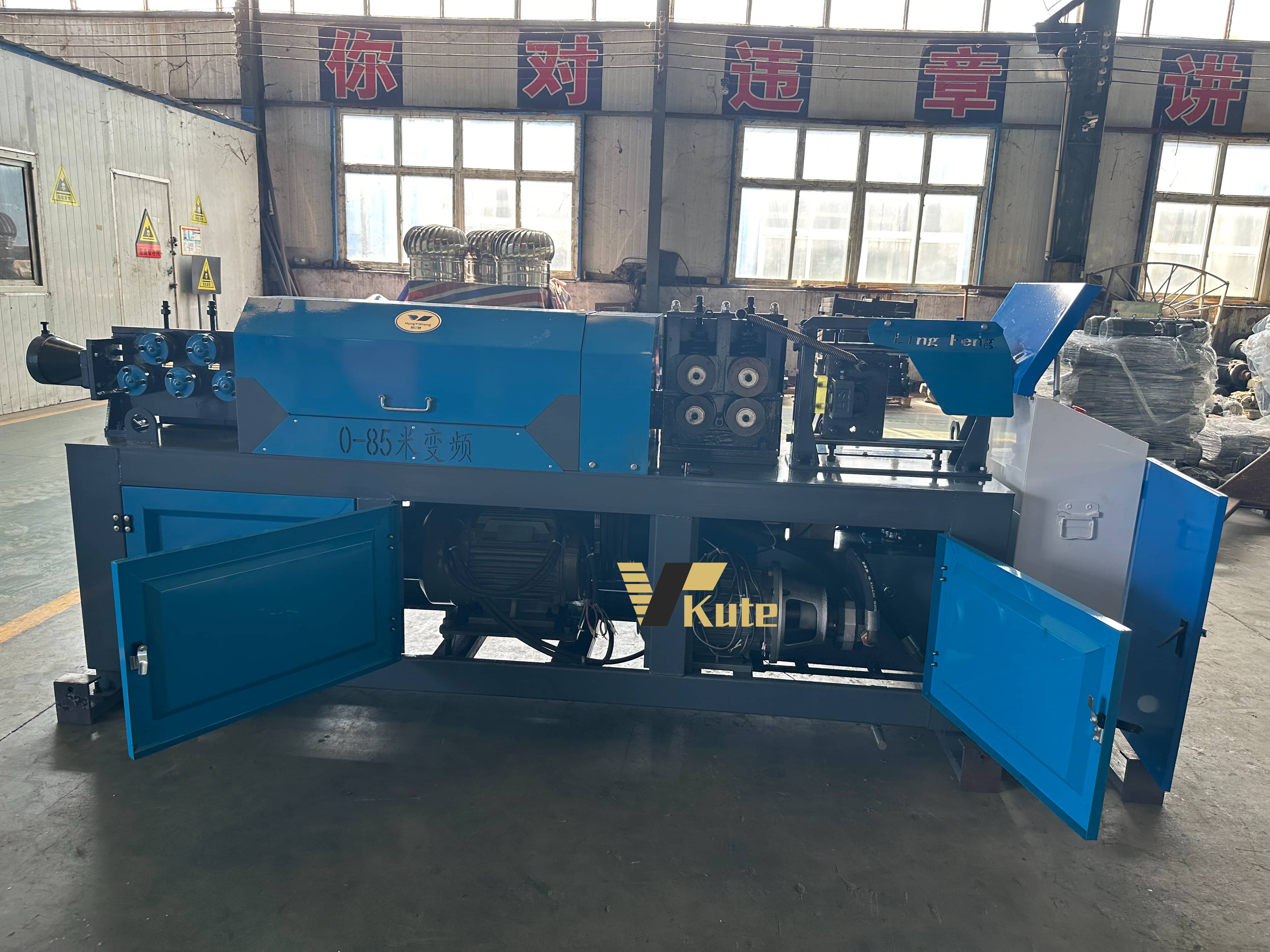 Reinforcing steel bar machinery