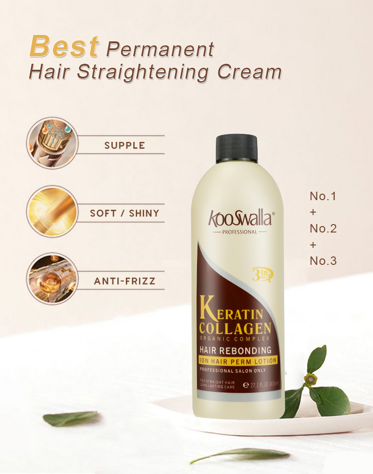Hair rebonding cream