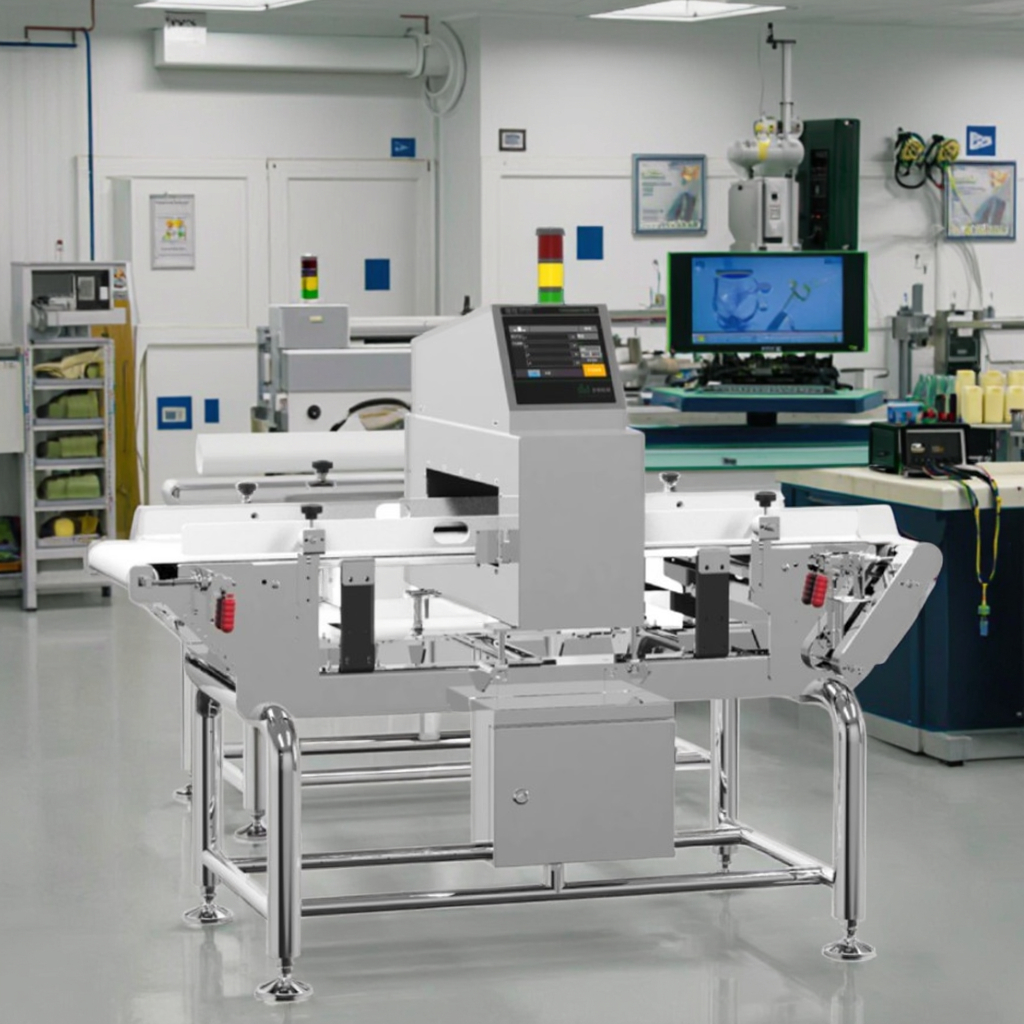 Industrial metal detector