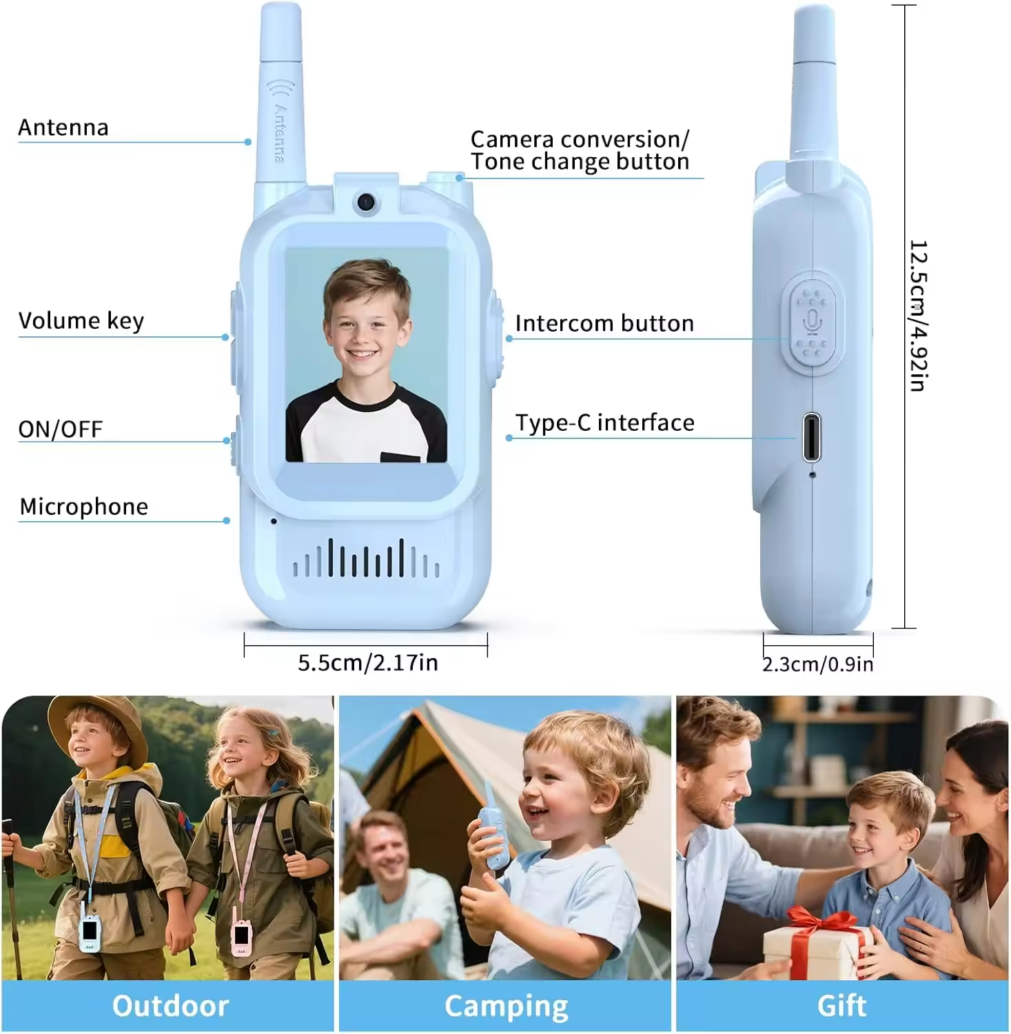 Kid toy Walkie Talkie