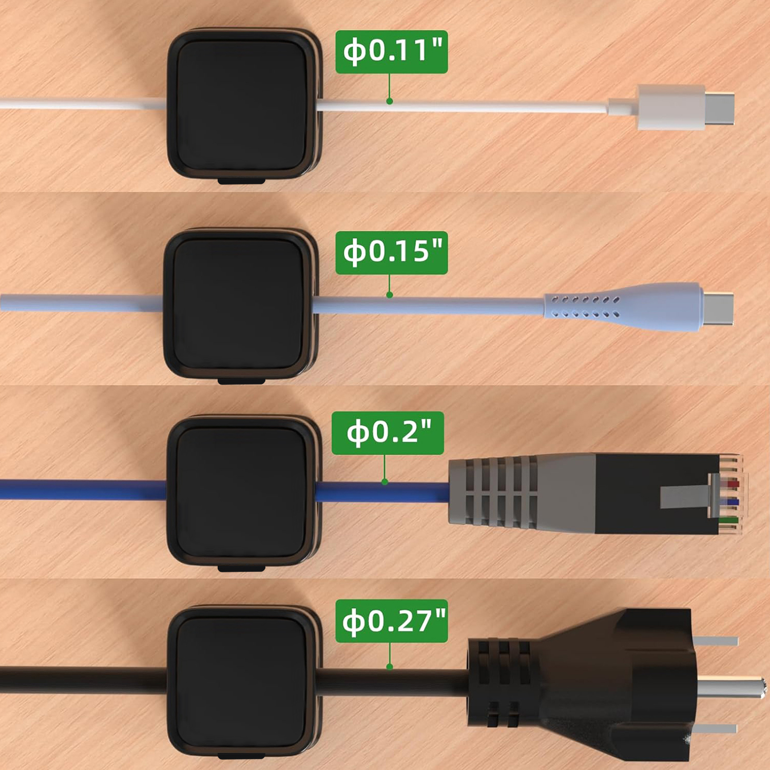 Cable organizers