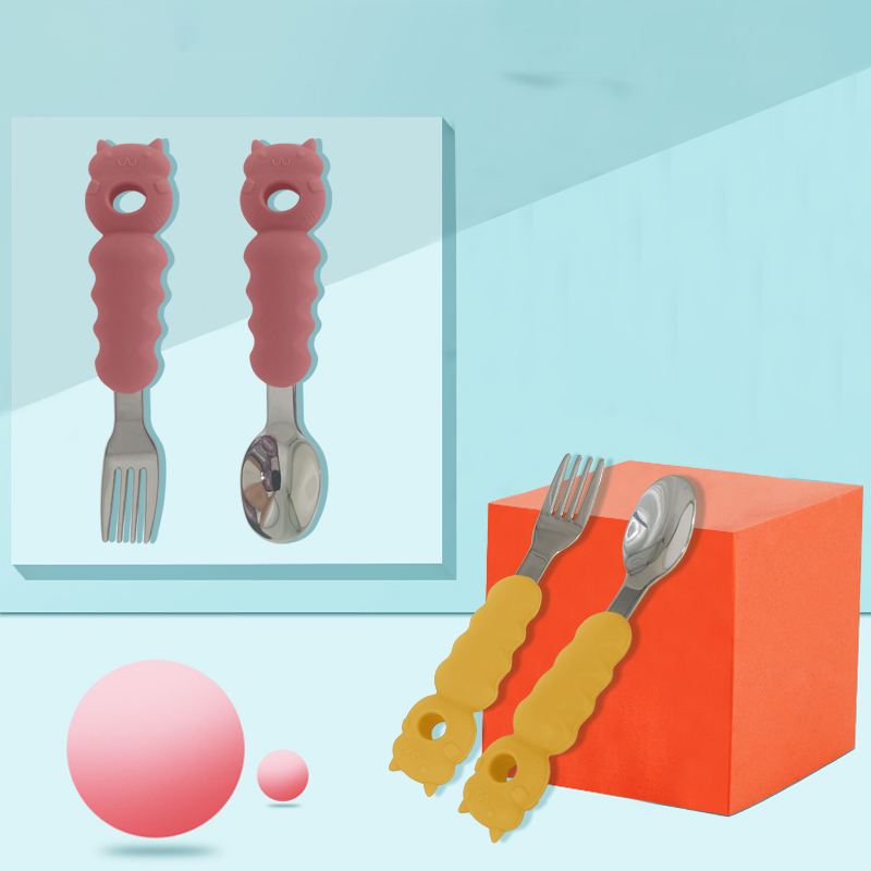 Silicone spoons and forks