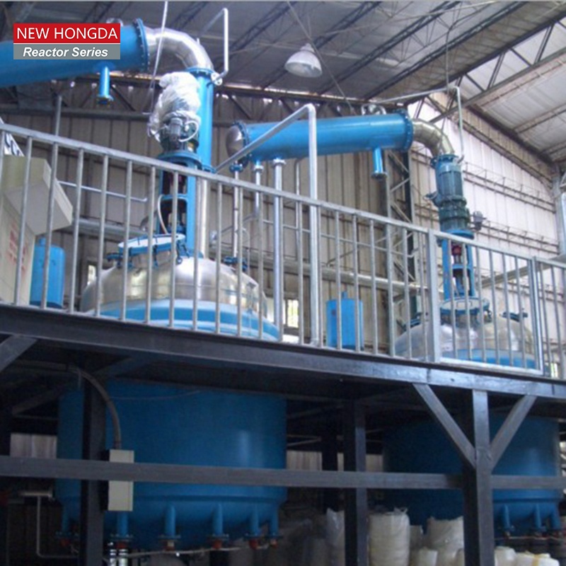 Resin production line