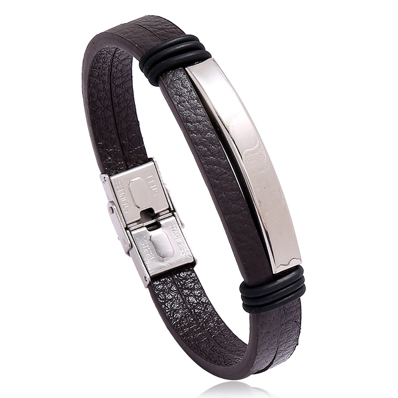 Leather bracelet