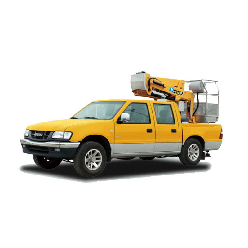 Aerial platform truck