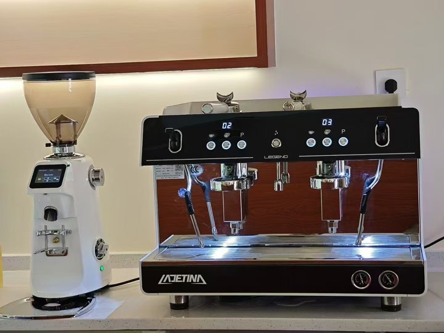 coffee and bar items