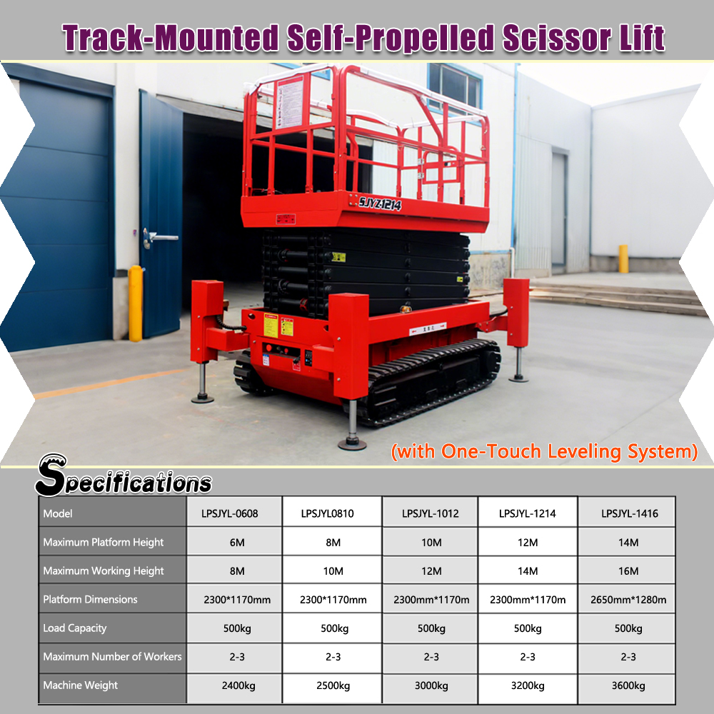 Crawler Type Scissor Lift