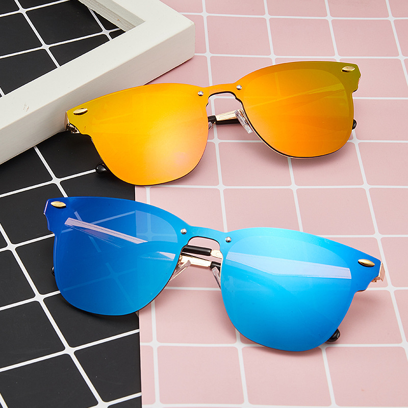 Semi Rimless Sunglasses