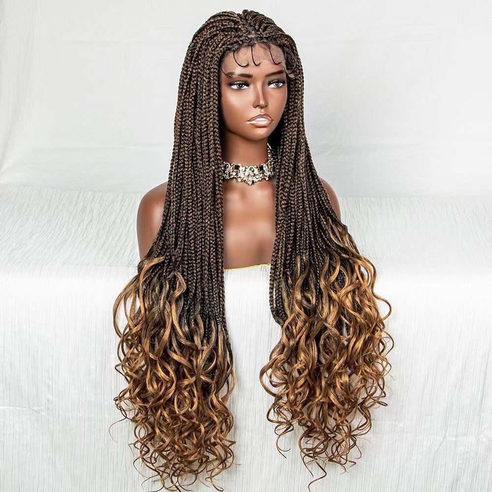braided lace wig