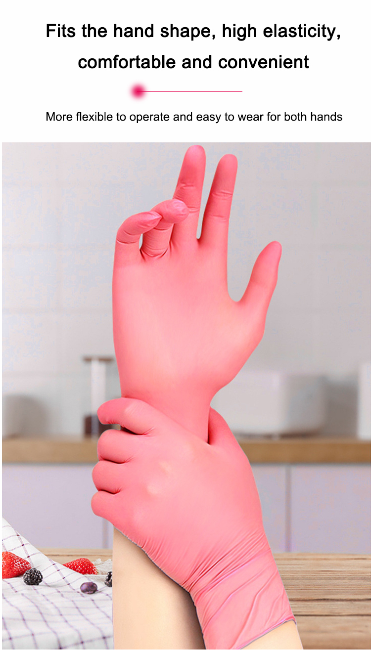 Nitrile PVC synthetic gloves